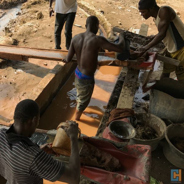 We-recently-visited-some-galamsey-mines-in-Tarkwa-in-the-Western-Region-of-Ghana.-These-men-were-hard-at-work-at-their-washing-plant-hoping-to-score-enough-gold-to-make-their-toil-worthwhile The Unintended Consequences Of Galamsey - Cameron Duodu