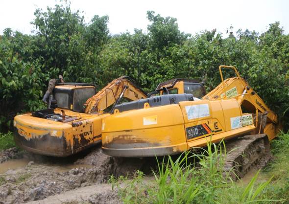 10.-Ampaabena-in-Upper-Denkyira-West-District-2018-06-21-at-05.02.33 4 Chinese, 5 Ghanaians Galamsayers Arrested By Operation Vanguard