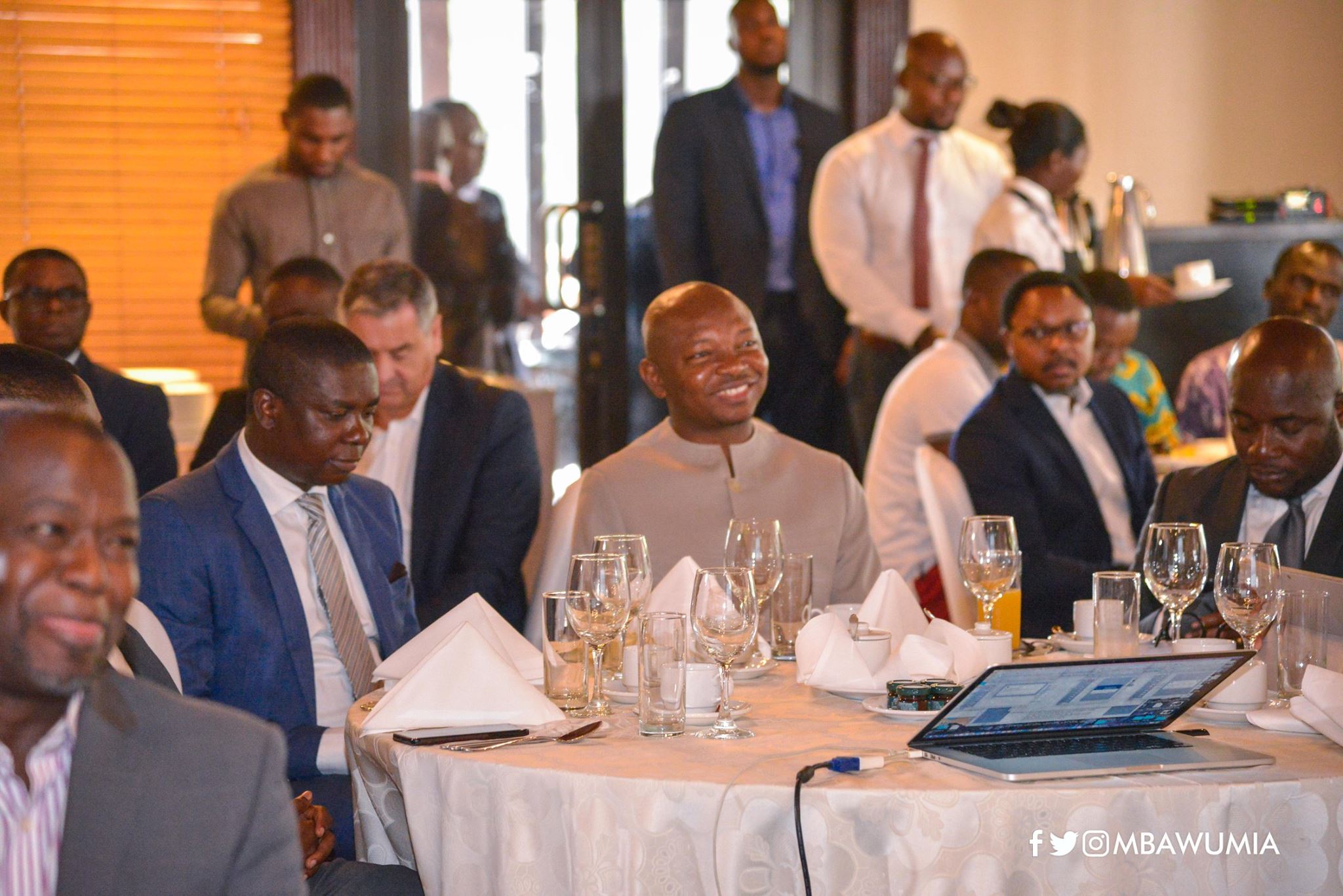 3.-Ras-Mubarak-Hon.-Member-of-the-Parliamentary-Select-Committee-on-Communications-at-the-Mobile-Telecom-Industry-Breakfast-Meeting-with-H.E-the-Vice-President. Vice President's Comment on the Mobile Telecom Industry Breakfast Meeting