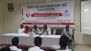 Speakers at the Public Lecture World Donor Day 2019