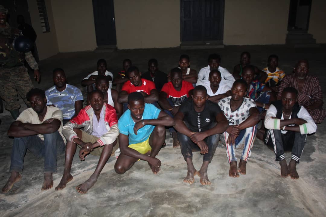 WhatsApp-Image-2019-08-25-at-16.25.41 Some Locals Still Harbouring Galamseyers – Vanguard Arrests 20 Suspects In The Eastern Region