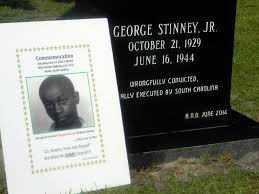 22.-Stomb-Stone-of-George-Stinney-Jr- It took 10 minutes to convict 14-year-old George Stinney Jr. It took 70 years after his execution to exonerate him.